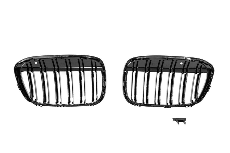 BMW X1 F48 2015-2022 рр. Ніздрі M-Look (2015-2019, чорний глянець) Фото 6
