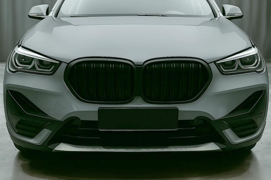 BMW X1 F48 2015-2022 рр. Ніздрі M-Look (2020-2022, чорний матовий) Фото 1