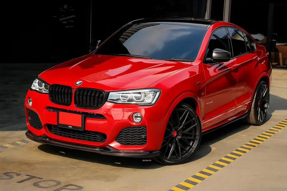 BMW X4 F26 2014-2018 рр. Ніздрі M-Look (чорний матовий) Фото 1