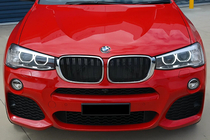 Ніздрі M-Look (чорний глянець з хром окантовкою) фото 1