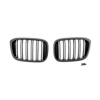Ніздрі M-Look (2018-2021, чорний матовий) BMW X4 G02 2018- рр. фото 2