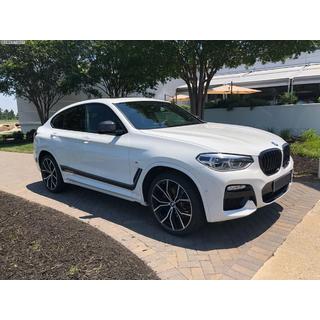 Ніздрі 1 Bar (2018-2021, чорний глянцевий) BMW X3 G01 2018- рр. фото 3