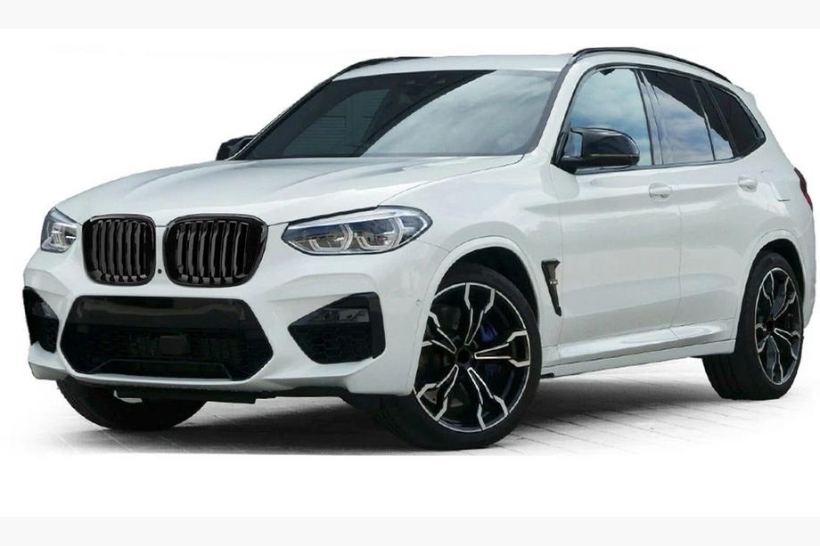 BMW X3 G01 2018- рр. Ніздрі 1 Bar (2018-2021, чорний глянцевий) Фото 1