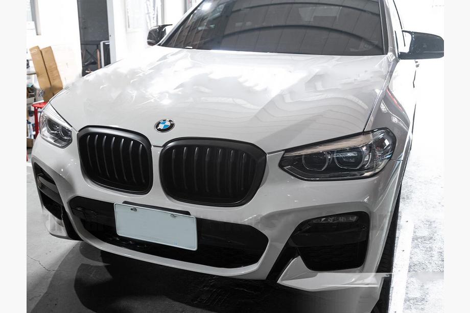 BMW X3 G01 2018- рр. Ніздрі 1 Bar (2018-2021, чорний матовий) Фото 1