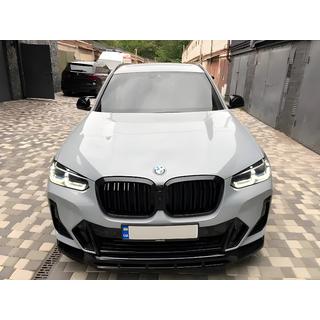Ніздрі M-Look (2021+, чорний глянцевий) BMW X3 G01 2018- рр. фото 3