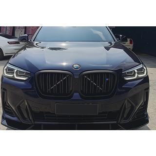 Ніздрі M-Look (2021+, чорний матовий) BMW X3 G01 2018- рр. фото 3