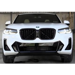 Ніздрі Diamond Black (2021+, чорна окантовка) BMW X3 G01 2018- рр. фото 1