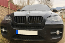 BMW X5 E70 2007-2013 рр. Ніздрі M-Look (чорний матовий) фото 2