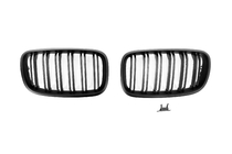 BMW X5 E70 2007-2013 рр. Ніздрі M-Look (чорний матовий) фото 3