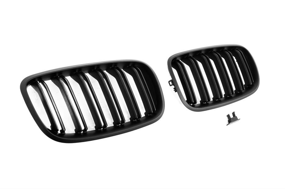BMW X5 E70 2007-2013 рр. Ніздрі M-Look (чорний матовий) Фото 5