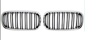 Ніздрі M-Look (чорний глянець з хром окантовкою) фото 2