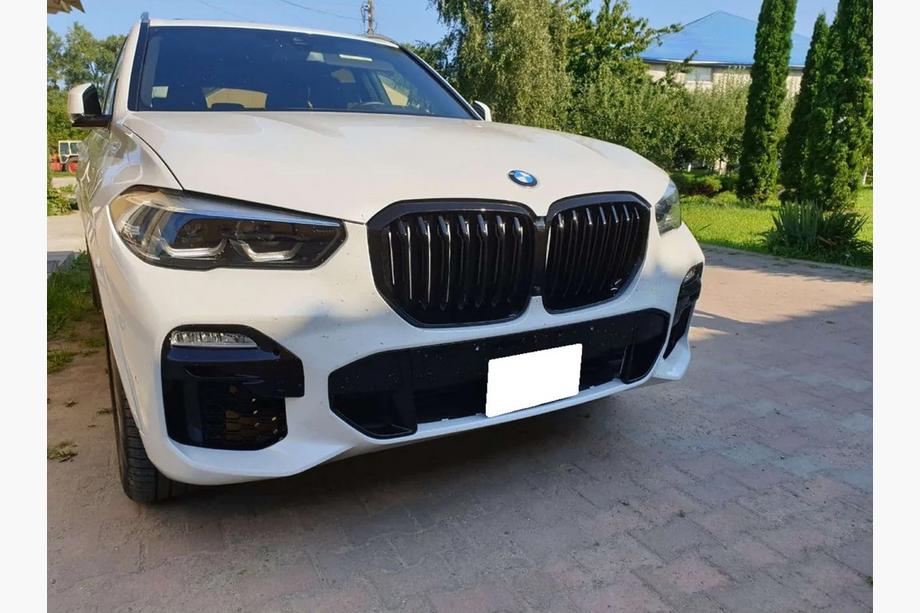 BMW X5 G05 2019-2026 рр. Ніздрі 1 Bar (2019-2022, чорний глянцевий) Фото 1