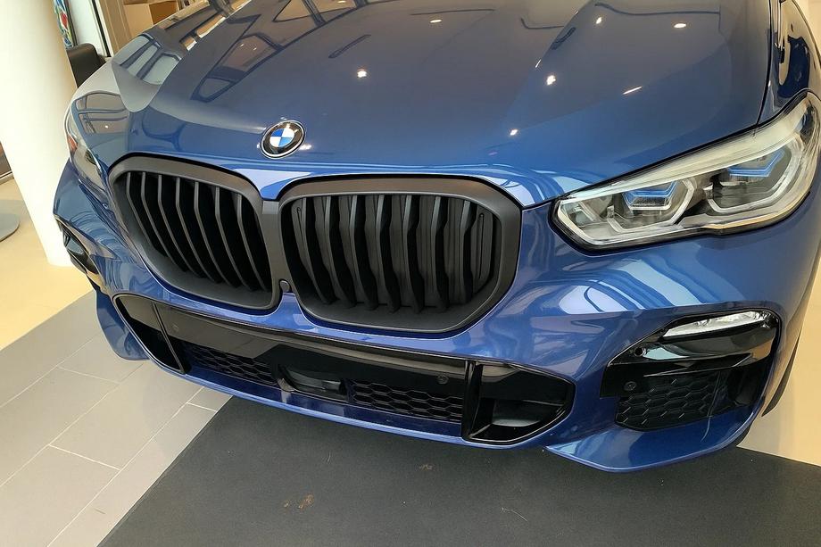 BMW X5 G05 2019-2026 рр. Ніздрі 1 Bar (2019-2022, чорний матовий) Фото 1