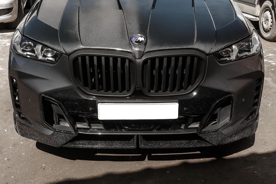 BMW X5 G05 2019-2026 рр. Ніздрі 1 Bar (2023+, чорний матовий) Фото 1