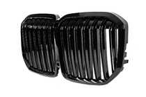 BMW X7 G07 2019- рр. Ніздрі M-Look (2019-2022, чорний глянцевий) фото 4