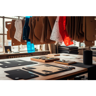 Електронна база лекал для пошиття килимків (2082 шт)