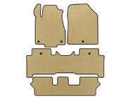 Acura MDX 2007-2013 рр. Килимки EVA (3 ряди, Бежевий) фото 1