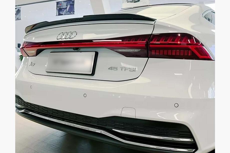 Audi A7 2018- рр. Спойлер DPT (чорний глянець) Image