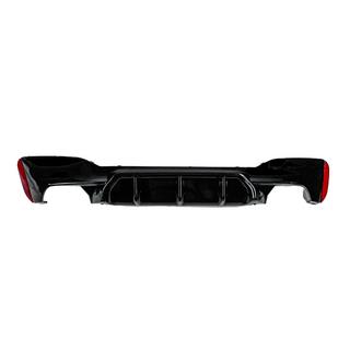 Задній дифузор DPT (для M-Sport/M5 F90, чорний глянець) BMW 5 серія G30/G31 2017-2023 рр. фото 2