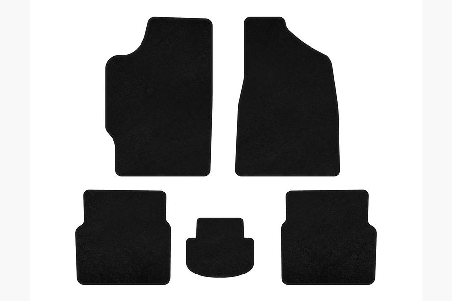 Audi 80 1978-1986 рр. Килимки текстильні Classic (SD, чорні) Image