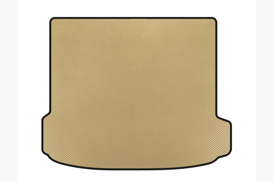 BMW X6 E71 2008-2014 рр. Килимок в багажник EVA V-2 (Бежевий) Image