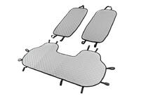 Накидки на задні сидіння (к-т, Сірий з сірою ниткою) фото 2