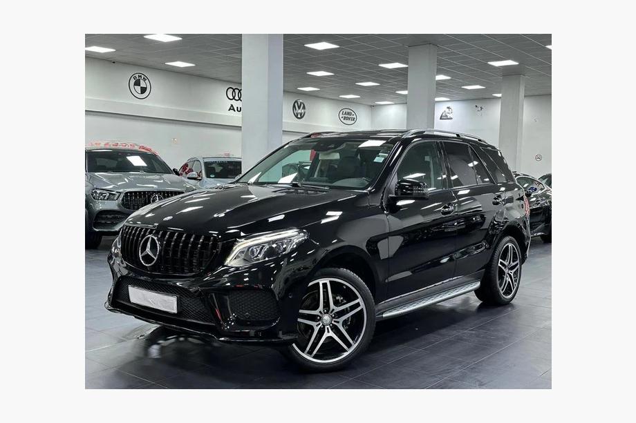 Mercedes GLE/ML class W166 2011-2018 рр. Передня решітка GT Panamericana Black (для GLE) Фото 2