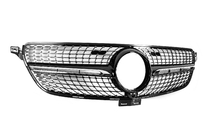 Mercedes GLE/ML сlass W166 2011-2018 рр. Тюнінг решітка Diamond Black (GLE) Без камери фото 4