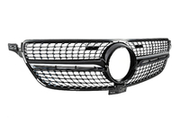 Mercedes GLE/ML сlass W166 2011-2018 рр. Тюнінг решітка Diamond Black (GLE) Без камери фото 8