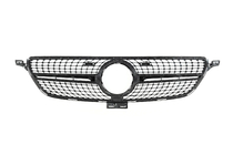 Mercedes GLE/ML сlass W166 2011-2018 рр. Тюнінг решітка Diamond Black (GLE) Без камери фото 9