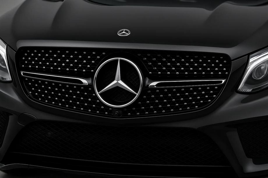 Mercedes GLE/ML сlass W166 2011-2018 рр. Тюнінг решітка Diamond Black (GLE) Без камери Image