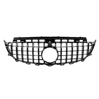 Передня решітка GT Panamericana Black (для Avantgarde/AMG-Line/E43 AMG/E53 AMG 2016-2020) Mercedes E-сlass W213 2016-2023 рр. фото 2