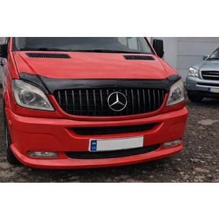 Передня решітка GT Panamericana Black (2006-2013) Mercedes Sprinter W906 2006-2018 рр. фото 1