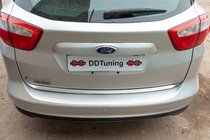 Ford C-Max/Grand C-Max 2010-2019 рр. Кромка багажника (нерж.) Carmos - Турецька сталь фото 2