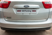 Ford C-Max/Grand C-Max 2010-2019 рр. Кромка багажника (нерж.) Carmos - Турецька сталь фото 5