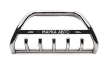 Mercedes Sprinter W907/W910 2018- рр. Кенгурятник WT004 (нерж) фото 1