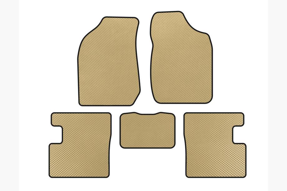 BYD F3 2005-2013 рр. Килимки EVA (SD, Бежевий) Image