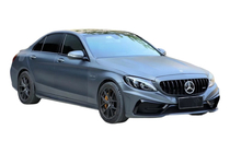 Mercedes C-class W205 2014-2021 рр. Крила C63 AMG Style (алюміній, 2 шт) фото 3