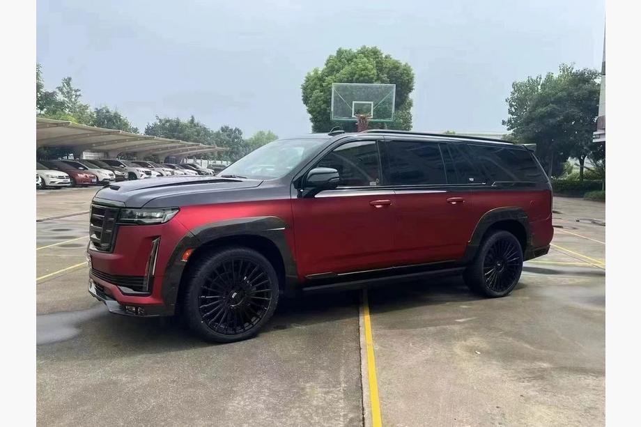 Cadillac Escalade 2020- рр. Комплект обвісів LRT Carbon Фото 20