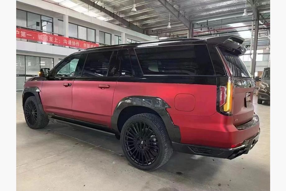 Cadillac Escalade 2020- рр. Комплект обвісів LRT Carbon Фото 21