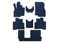 Mitsubishi Grandis 2003-2011 рр. Килимки EVA (3 ряди, Синій) фото 1