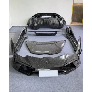 Комплект обвісів LRT (Кований карбон) Lamborghini Huracan 2014- рр. фото 1