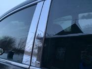 Honda CRV 2007-2011 рр. Молдинг дверних стійок (8 шт, нерж.) фото 5