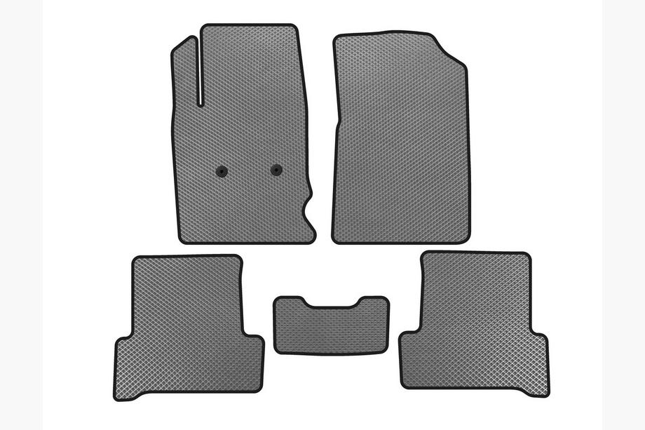 Chevrolet Colorado 2012–2022 2012-2022 рр. Килимки EVA (Сірий) Image