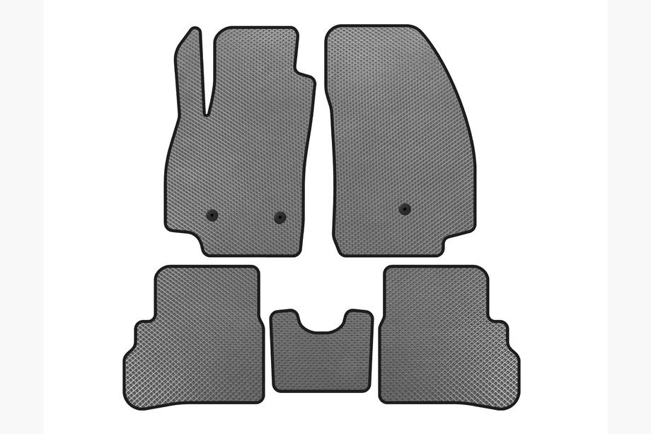 Chevrolet Spark 2015-2023 рр. Килимки EVA (2018-2023, Сірий) Image