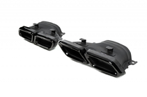 Насадки на глушник Black AMG фото 2