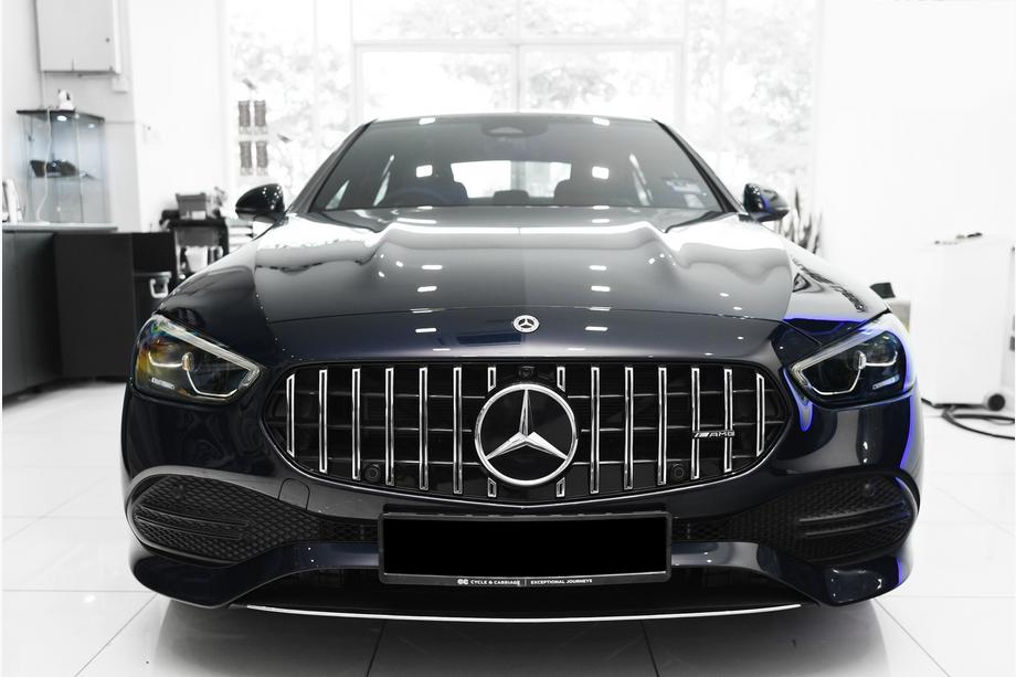 Mercedes C-class W206 2022- рр. Передня решітка GT Panamericana (для Base) Image