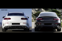 Mercedes E-class coupe C238 2016-2024 рр. Комплект рестайлінгу в AMG E63 2024 року фото 3