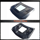 Mercedes C-class W205 2014-2021 рр. Капот V1 (Карбон) фото 5