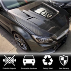Mercedes C-class W205 2014-2021 рр. Капот V2 (Карбон) фото 2